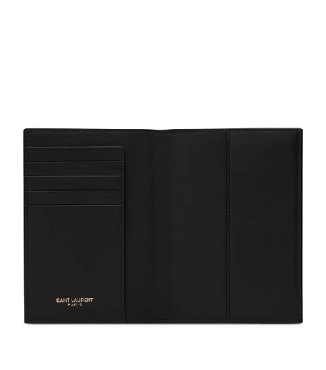 saint laurent passport holder